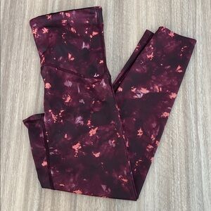 Spanx Booty Boost Active Printed 7/8 Leggings Small 50209R Inseam 23.5”